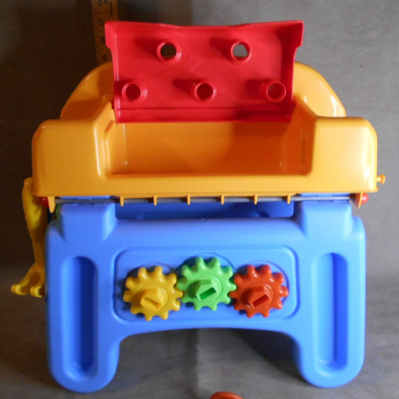 Little Tikes HandiWorker Workhorse Tool Workbench w/Tools, Nails, Screws - Picture 3 of 9